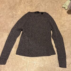 Valerie Stevens Dark Gray Women's Sweater